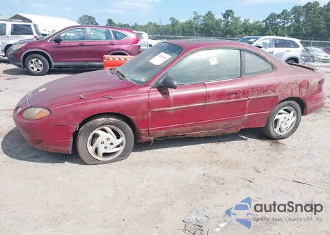 2001 Ford Escort Zx2 z USA, uszkodzony, nr VIN 3FAFP11381R109561